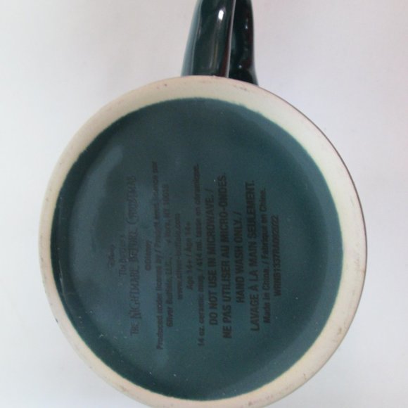 Disney Nightmare Before Christmas Meant to Be Cup Mug with Heart handle ceramic - Picture 8 of 9